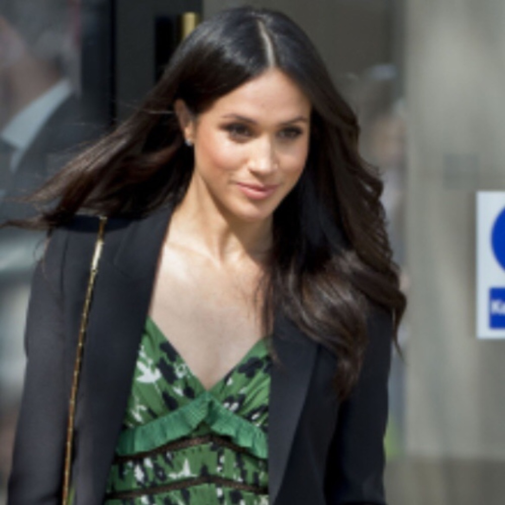 Self-Portrait Green Cold Shoulder Dress UK 8/US 4